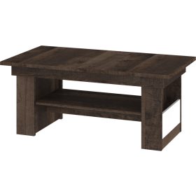 Maximus dohányzóasztal - Grange tölgy - Fényes fehér