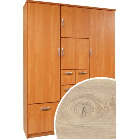   Barcelona 150 előszoba szekrény tükör nélkül - Endgrain tölgy