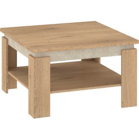 Alfa dohányzóasztal - Cremona tölgy - Granada mandula