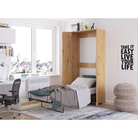 Teddy szekrényágy 90 - Artisan tölgy