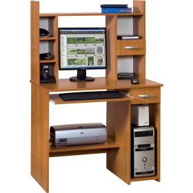 Kuba Max számítógépasztal magasítóval - Éger