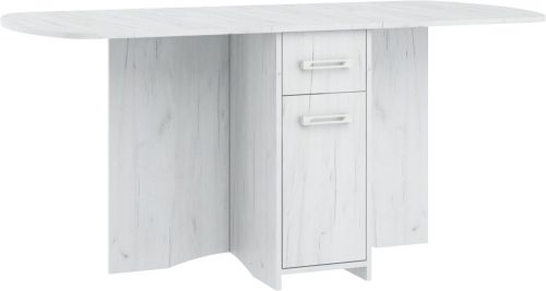 Expert X összecsukható étkezőasztal - Fehér tölgy