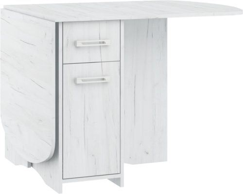 Expert X összecsukható étkezőasztal - Fehér tölgy