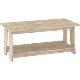 Rack dohányzóasztal - Endgrain tölgy