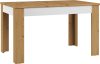 Hybrid kihúzható étkezőasztal - Artisan tölgy - Fehér