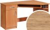 Carmen sarok számítógépasztal balos - Arany tölgy