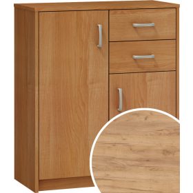 Komód 2 ajtó 2 fiók K1-2D-2S - Arany tölgy