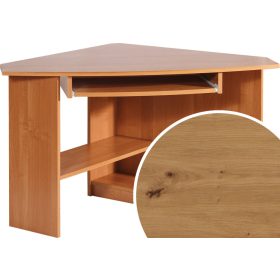 Caren sarok számítógépasztal balos - Artisan tölgy