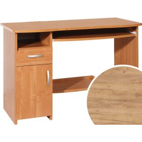 Kier számítógépasztal - Arany tölgy