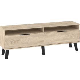 Sven TV-állvány 2 ajtó - Endgrain tölgy