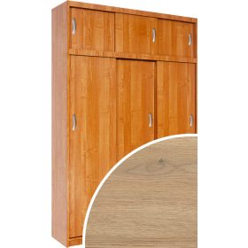   Aleksander 2 tolóajtós gardróbszekrény tükör nélkül - Cremona tölgy