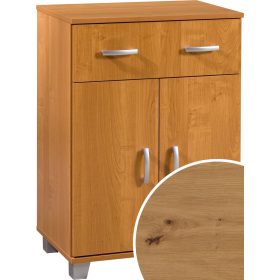 Komód 2 ajtó 1 fiók KN-6041S2D - Artisan tölgy