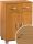 Komód 2 ajtó 1 fiók KN-6041S2D - Artisan tölgy