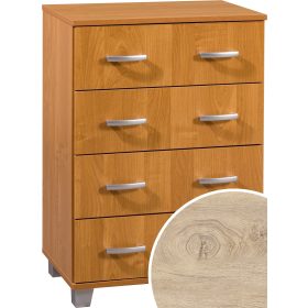 Komód 4 fiók KN-6044S - Endgrain tölgy