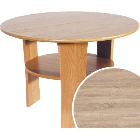 Ring 1D dohányzóasztal - Világos Sonoma tölgy