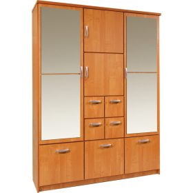 Barcelona 150 Z előszoba szekrény tükörrel - Éger