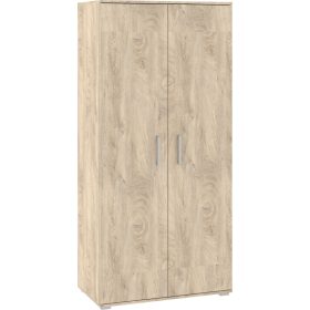 Solar gardróbszekrény 2 ajtó - Endgrain tölgy