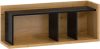 Box fali polc - Artisan tölgy - Fekete
