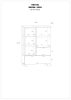 Vegas könyvespolc 1 ajtó 2 fiók - Endgrain tölgy - Fekete