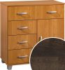 Komód 1 ajtó 4 fiók KN-8044S1D - Grange tölgy