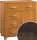 Komód 1 ajtó 4 fiók KN-8044S1D - Grange tölgy