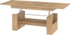 Maximus emelhető és kihúzható dohányzóasztal - Cremona tölgy