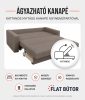 Apolló kattanós kanapéágy ágyneműtartóval - Világosszürke