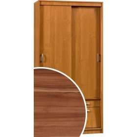   Aleksander 3 tolóajtós gardróbszekrény tükör nélkül - Wallis szilva