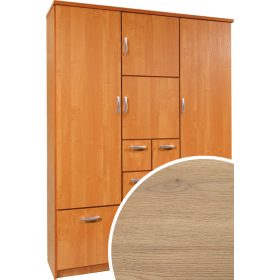   Barcelona 150 előszoba szekrény tükör nélkül - Cremona tölgy