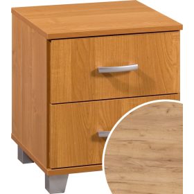 Éjjeliszekrény 2 fiók KN-4022S - Arany tölgy