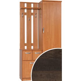   Barcelona 100 LUX előszoba szekrény tükör nélkül - Grange tölgy