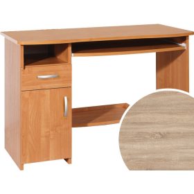 Kier számítógépasztal - Világos Sonoma tölgy