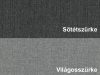 Milán kanapéágy ágyneműtartóval - Sötétszürke