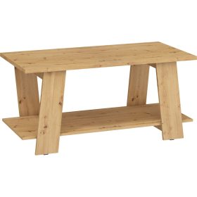 Via dohányzóasztal - Artisan tölgy