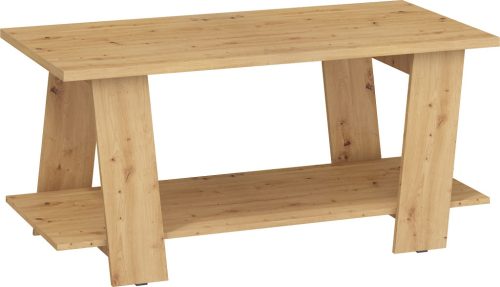 Via dohányzóasztal - Artisan tölgy