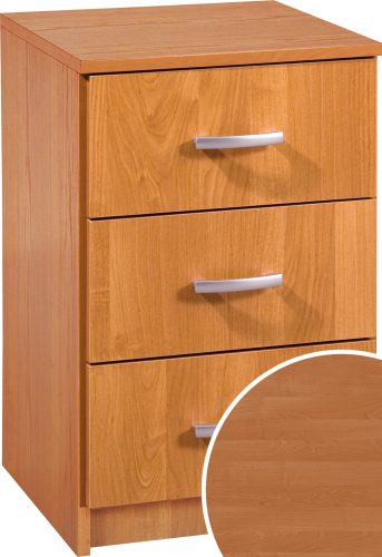 Komód 3 fiók K-4033S - Éger