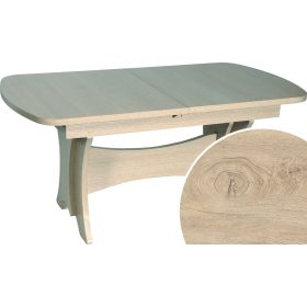   Alaska emelhető és kihúzható dohányzóasztal - Endgrain tölgy