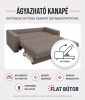 Salt Lake kattanós kanapéágy ágyneműtartóval - Sárga
