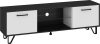 Boss TV-állvány 160 - Fekete - Fényes fehér