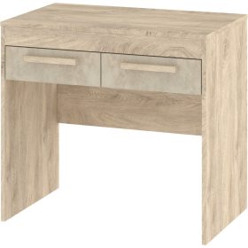   Maximus fésülködő asztal 2 fiók - Endgrain tölgy - Granada mandula