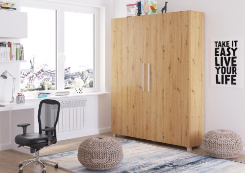 Teddy szekrényágy 160 - Artisan tölgy