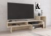 Oregon TV-állvány jobbos - Endgrain tölgy