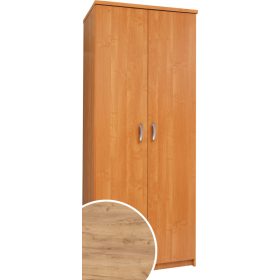 Slavia 80B gardróbszekrény 2 ajtó - Arany tölgy