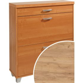 Ares 2/1 cipősszekrény - Arany tölgy