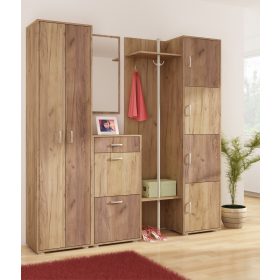 Előszoba bútor szett 5 - Arany tölgy - Tobacco tölgy