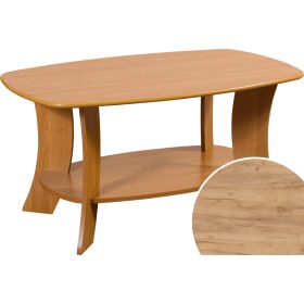 Venus 3D dohányzóasztal - Arany tölgy