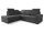 AXL-PS ágyazható sarokkanapé, balos - Sötétszürke