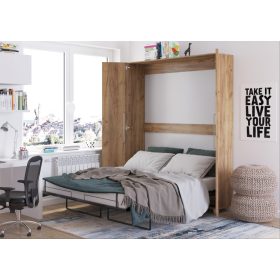 Teddy szekrényágy 160 - Arany tölgy