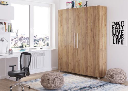 Teddy szekrényágy 160 - Arany tölgy