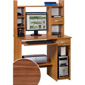 Kuba Max számítógépasztal magasítóval - Wallis szilva